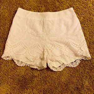 Ellison Womens Lace Shorts (S)